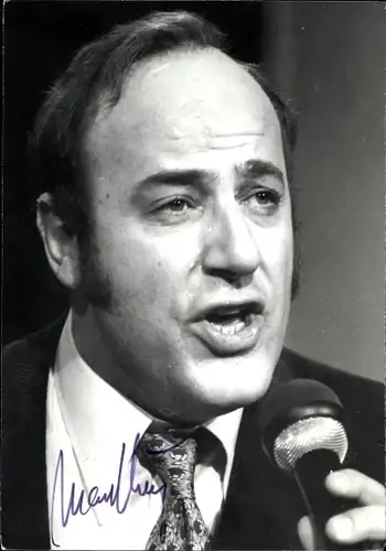 Ak Schauspieler Manfred Krug, Portrait, Autogramm