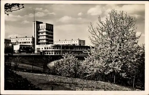 Ak Stuttgart in Württemberg, Höhenrestaurant, Café Schönblick