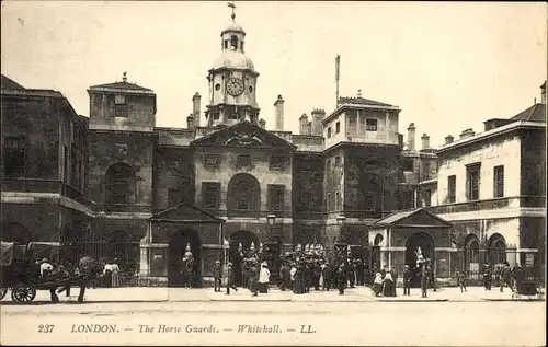 Ak City of Westminster London England, Whitehall, Horse Guards