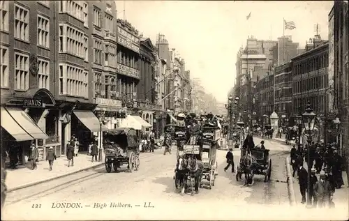 Ak Holborn Camden London England, High Holborn