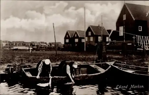 Ak Eiland Marken Nordholland Niederlande, Volkstrachten