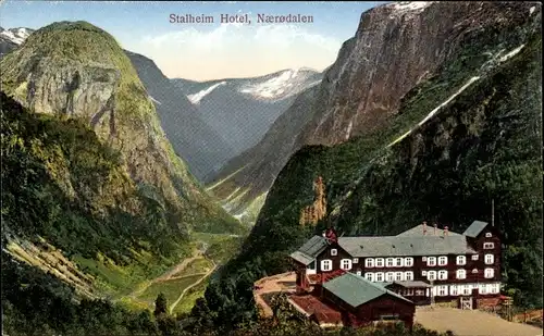 Ak Stalheim Norwegen, Nærøydalen, Stalheim Hotel