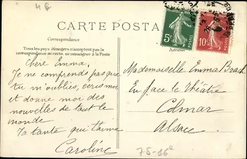 Ak Paris XVI Trocadéro, Le Trocadero