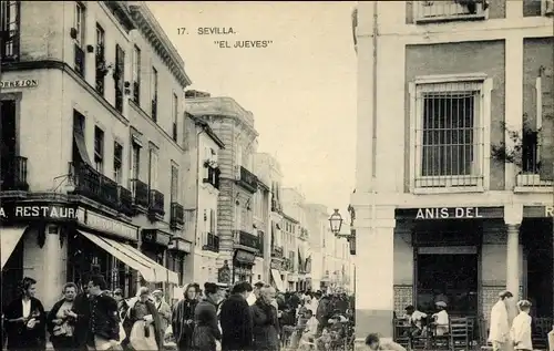 Ak Sevilla Andalusien Spanien, El Jueves