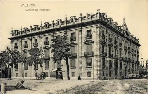 Ak Valencia Stadt Spanien, Fabrica de Tabacos