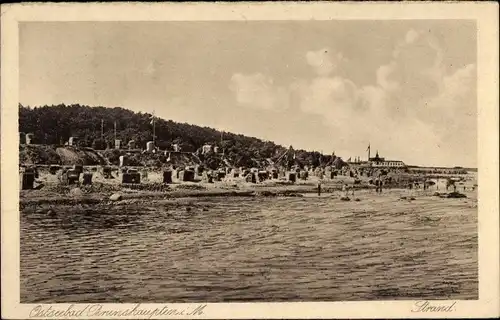 Ak Ostseebad Brunshaupten Kühlungsborn, Strand