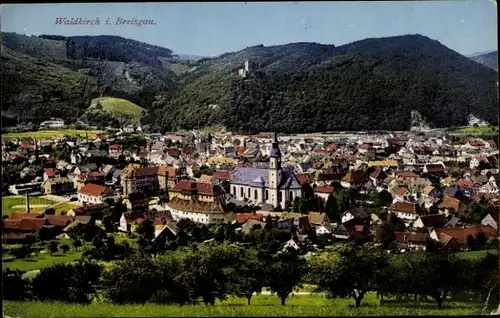 Ak Waldkirch im Breisgau Schwarzwald, Panorama