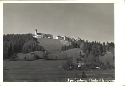 Ak Hohenpeißenberg Peißenberg Oberbayern, Panorama