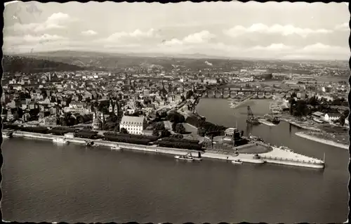 Ak Koblenz am Rhein, Deutsches Eck