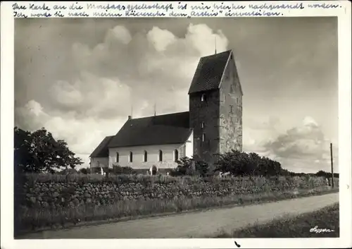 Ak Keitum auf Sylt, Kirche