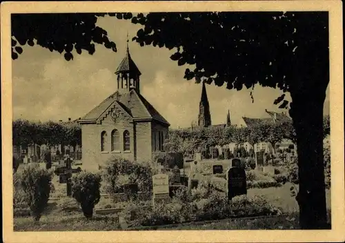 Ak Holm Schleswig an der Schlei, Friedhof