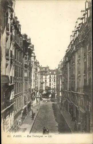 Ak Paris XVIII. Montmartre, Rue Tretaigne