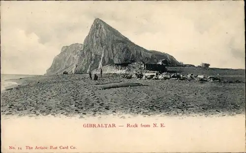 Ak Gibraltar, Rock from N. E.