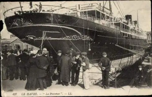 Ak Le Havre Seine Maritime, La Provence, Schiff