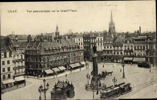 Ak Lille Nord, Grand Place, Panorama