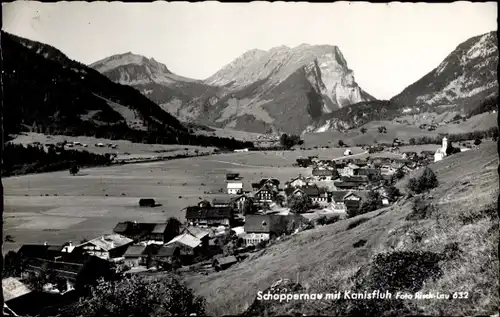 Ak Schoppernau in Vorarlberg, mit Kanisfluh