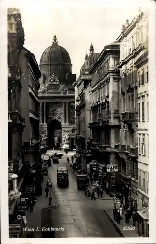 Ak Wien 1 Innere Stadt, Kohlmarkt