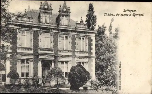 Ak Sottegem Zottegem Ostflandern, Chateau du comte d'Egmont