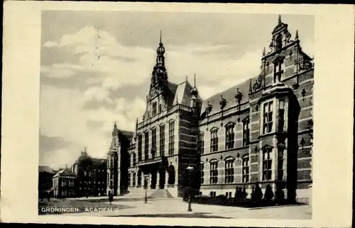 Ak Groningen Niederlande, Academie