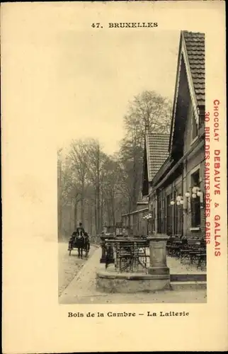 Ak Bruxelles Brüssel, Bois de la Cambre, La Laiterie