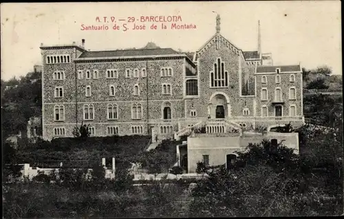 Ak Barcelona Katalonien Spanien, Santuario de S. Jose de la Montana