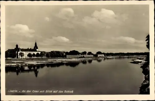 Ak Kostrzyn nad Odrą Cüstrin Küstrin Ostbrandenburg, An der Oder, Schloss