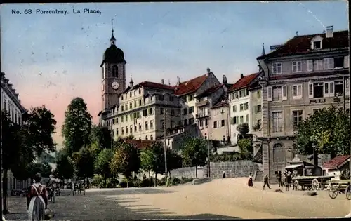 Ak Pruntrut Porrentruy Kanton Jura, Platz