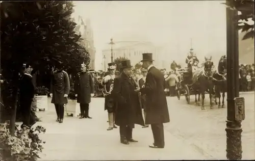 Foto Ak Hamburg Mitte St. Pauli, Einweihung des Elbtunnels um 1911