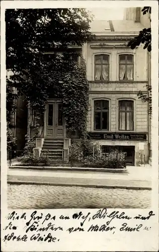 Foto Ak Hamburg Eimsbüttel, Haus Tornquiststraße 6, Klempner und Mechaniker Emil Weitze