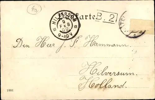 Ak Telgte in Westfalen, Teilansicht mit Kirche