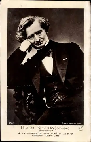 Ak Komponist Hector Berlioz, Portrait