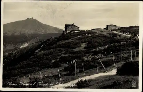 Ak Riesengebirge, Prinz Heinrichbaude, Heinrichsbaude, Schneekoppe