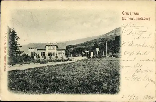 Ak Brotterode Trusetal in Thüringen, Gruß vom kleinen Inselsberg