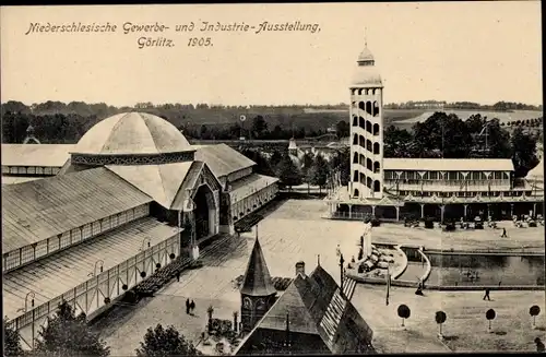 Ak Zgorzelec Görlitz Schlesien, Niederschlesische Gewerbe und Industrieausstellung 1905