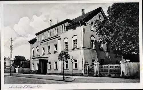 Ak Glauchau in Sachsen, Lindenhof, Außenansicht