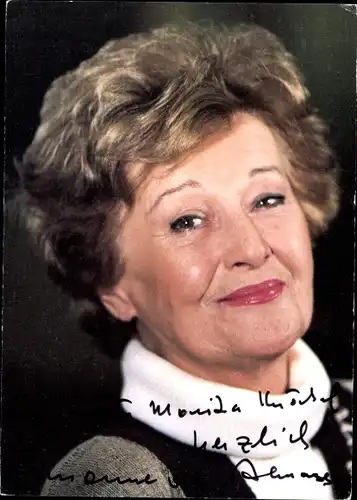 Ak Schauspielerin Susanne von Almassy, Portrait, Autogramm