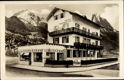 Ak Garmisch Partenkirchen in Oberbayern, Pension Haus Alpenrose