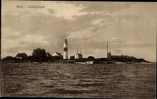 Ak Ostseebad Strande in Schleswig Holstein, Leuchtturm Bülk