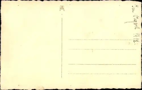 Foto Ak Deutscher Soldat in Uniform, Portrait