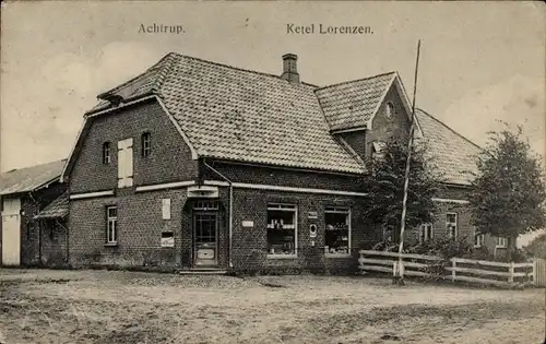 Ak Achtrup in Nordfriesland, Ketel Lorenzen