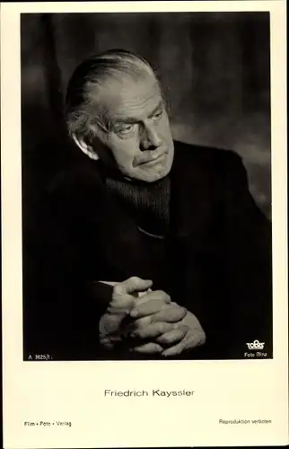 Ak Schauspieler Friedrich Kayssler, Portrait