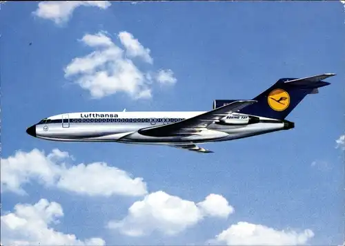 Ak Deutsches Passagierflugzeug, Lufthansa, Boeing 727 Europa Jet