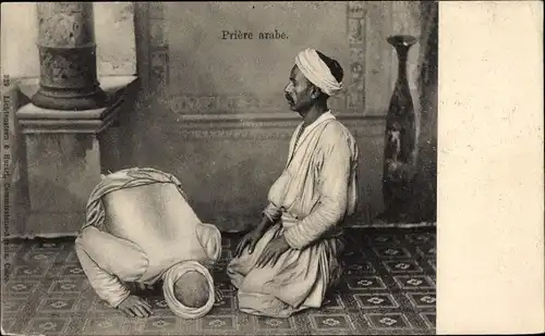 Ak Ägypten, Arabisches Gebet