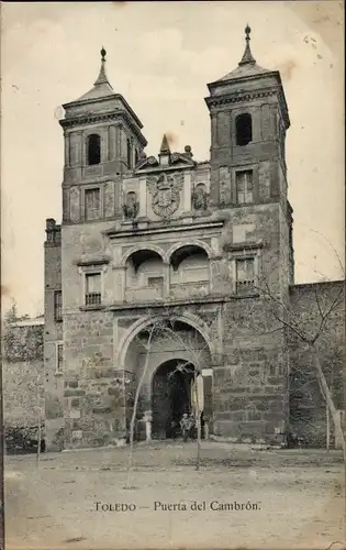 Ak Toledo Kastilien La Mancha Spanien, Puerta del Cambrón