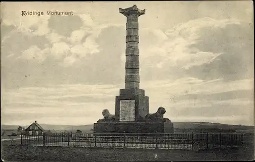 Ak Kvidinge Dänemark, Monument