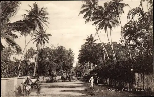 Ak Colombo Ceylon Sri Lanka, Galle Road