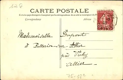 Ak Paris XVIII. Montmartre, Rue Saint Vincent, Haus von Heinrich IV