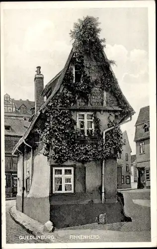 Ak Quedlinburg im Harz, Finkenherd