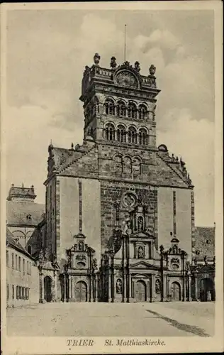 Ak Trier an der Mosel, St. Matthiaskirche