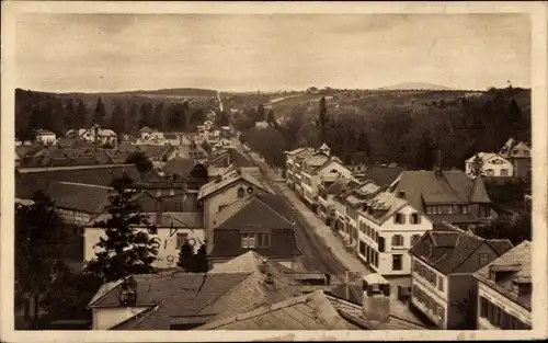 Ak Bad Soden am Taunus, Teilansicht, Blick vom Grand Hotel